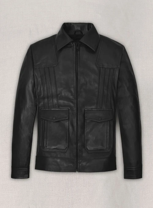 Aaron Taylor Johnson Leather Jacket - Main