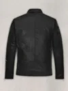 Nvidia CEO Jensen Huang Black Leather Jacket - Back