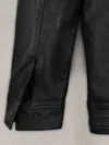 Tom Holland Uncharted Leather Jacket - Buttons